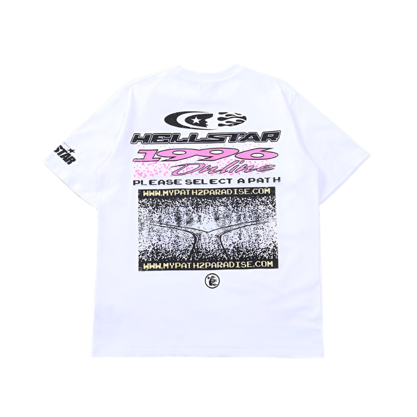 Hellstar "P2P" White T-Shirts