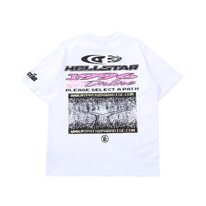 Hellstar "P2P" White T-Shirts