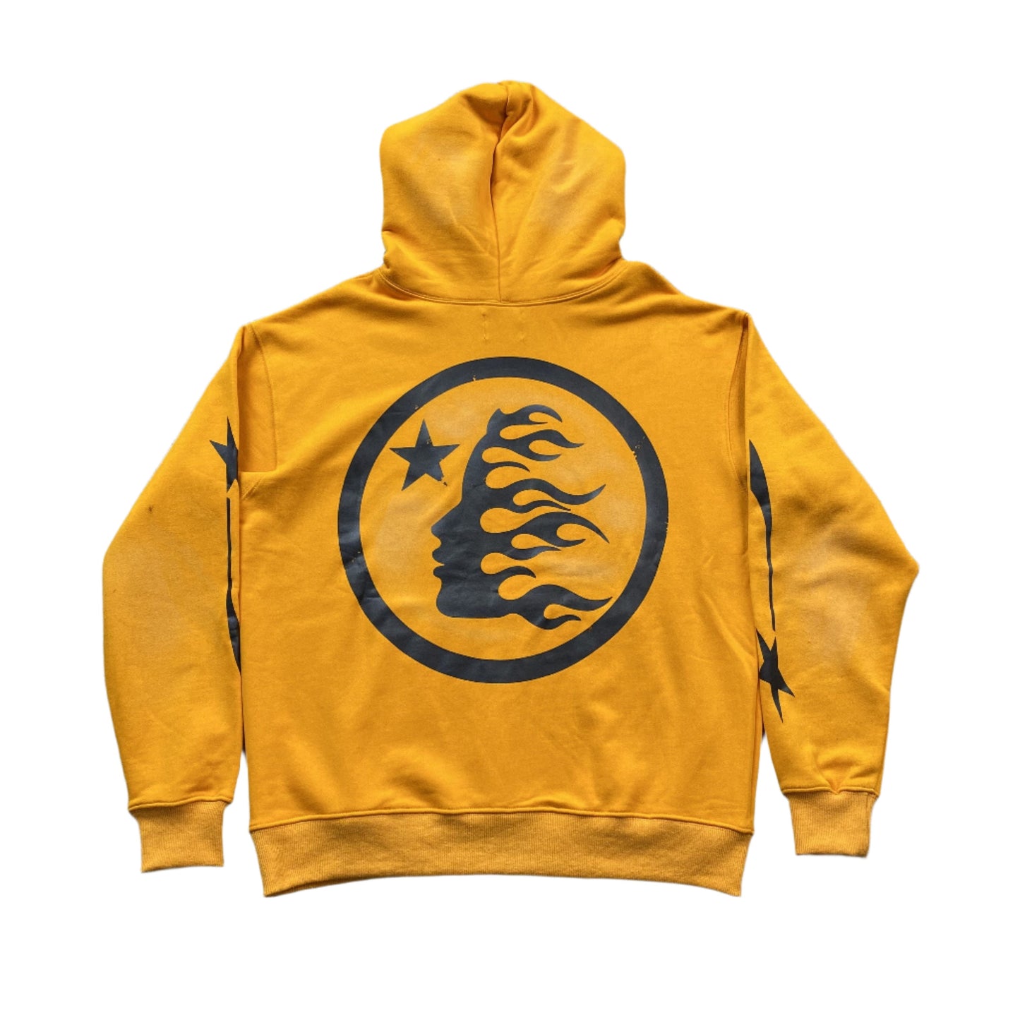Hellstar "Records" Yellow Hoodie