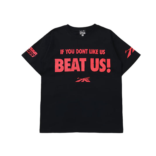 Hellstar "Beat Us" Black T-Shirts
