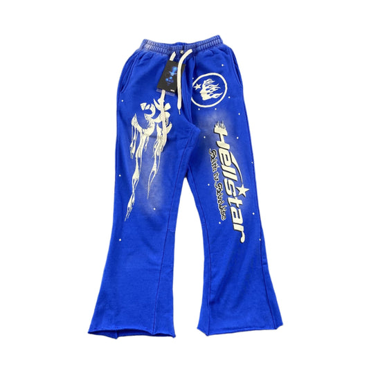 Hellstar "Path To Paradise" Blue Sweatpants