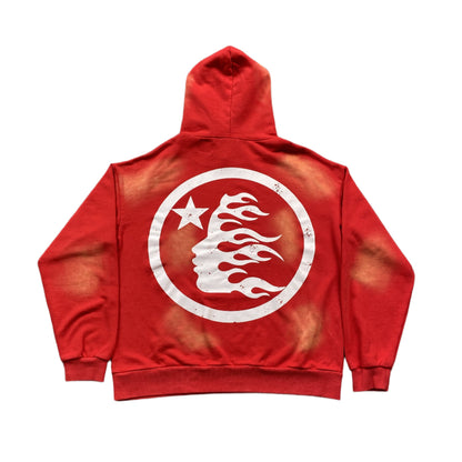 Hellstar "Records" Red Hoodie