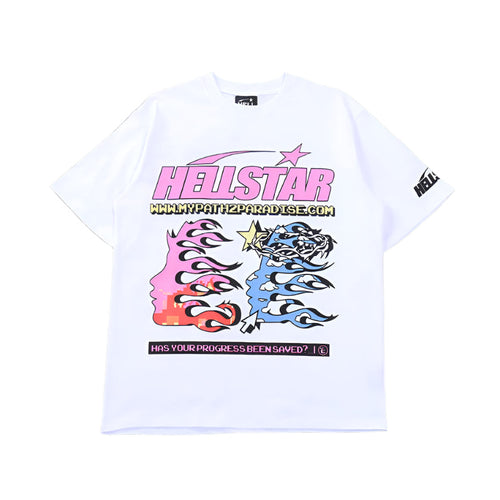 Hellstar "P2P" White T-Shirts