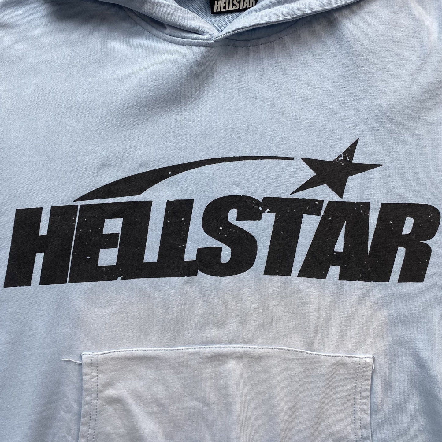 Hellstar "Records" Sky Blue Hoodie