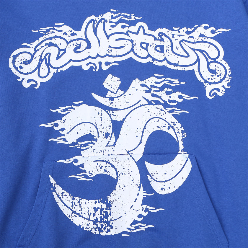 Hellstar "Sports" Blue Hoodie