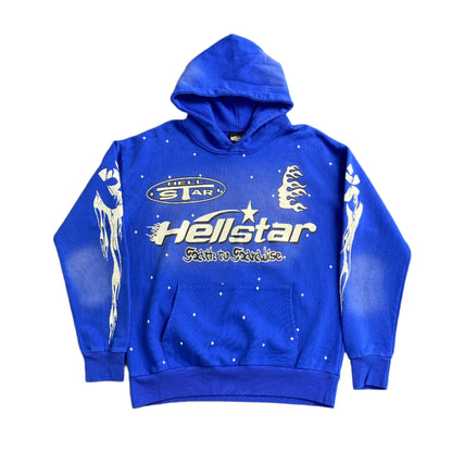 Hellstar "Path To Paradise" Blue Hoodie