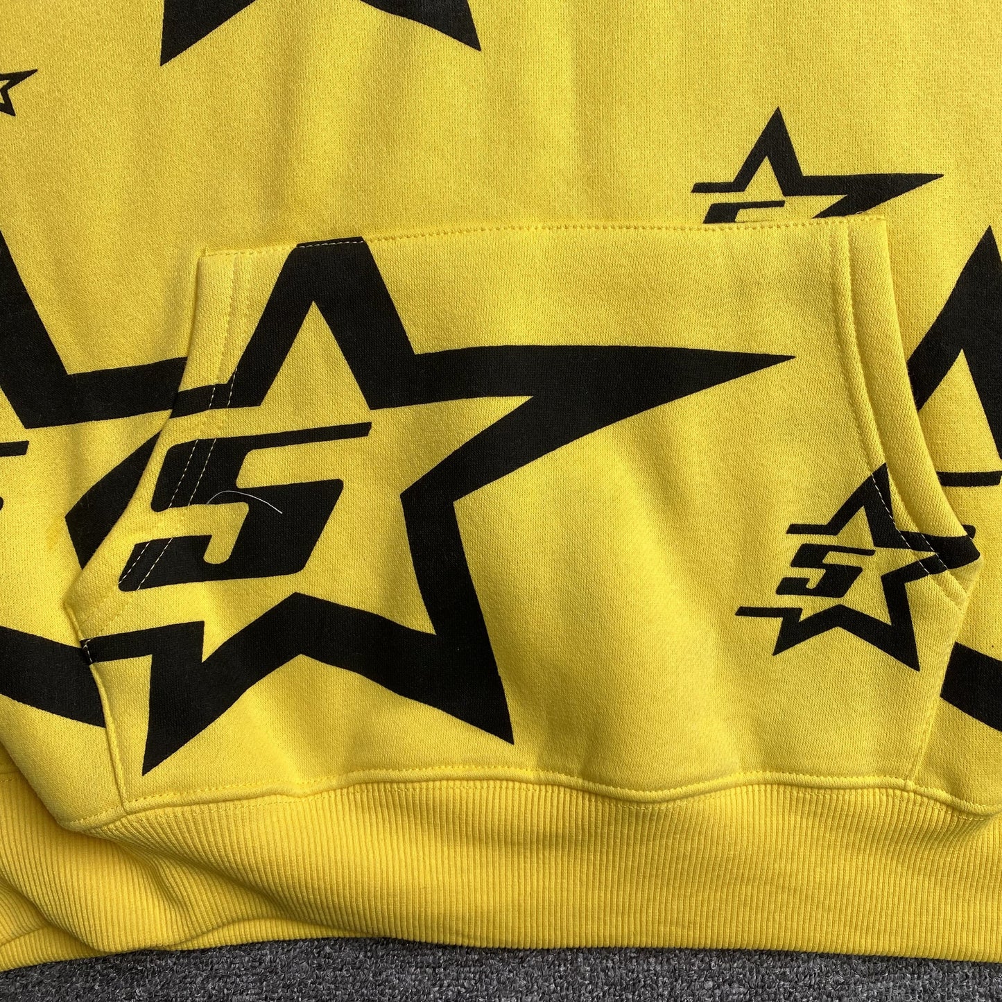 SP5DER 5STAR HOODIE YELLOW