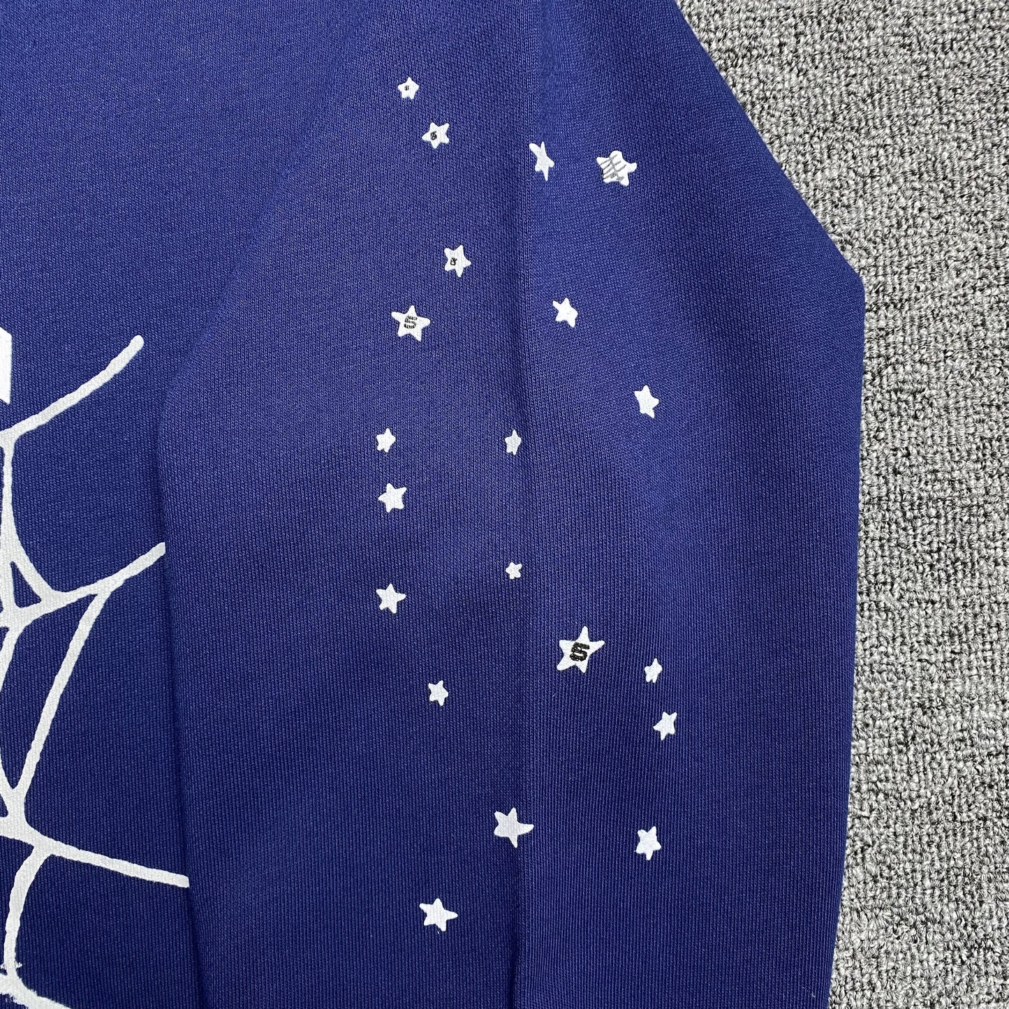 SP5DER ARACH NY PHOBIA HOODIE NAVY