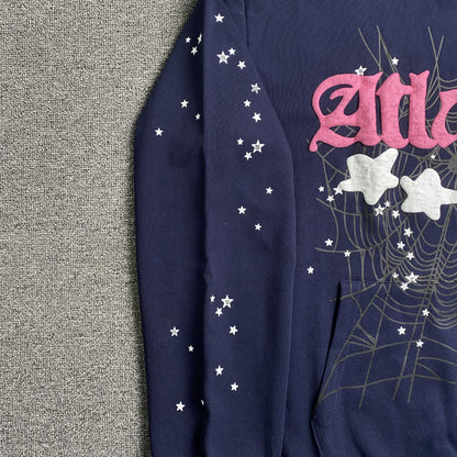 SP5DER ATLANTA HOODIE NAVY