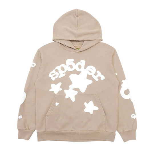 SP5DER BELUGA HOODIE SAND