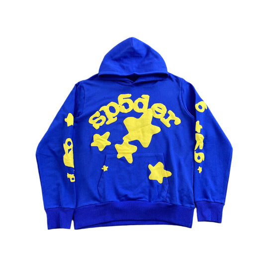 SP5DER BELUGA HOODIE TC BLUE