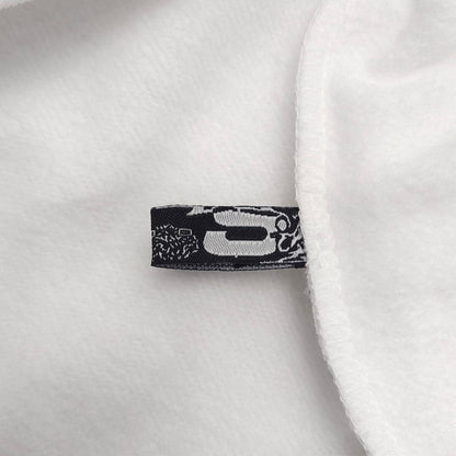 SP5DER OG RHINESTONE LOGO HOODIE WHITE