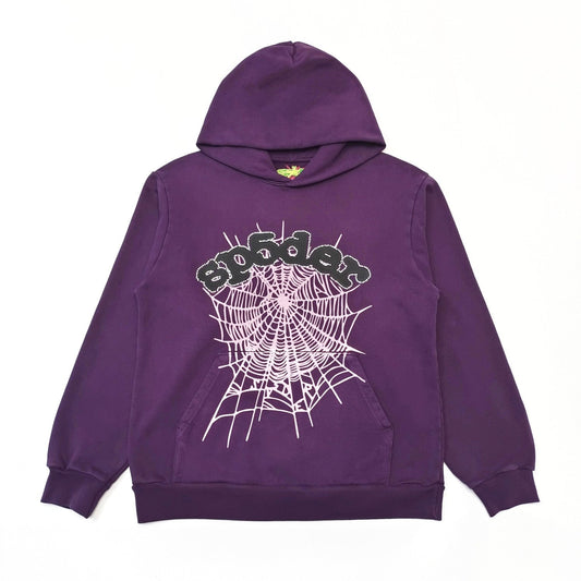 SP5DER WEB HOODIE PURPLE