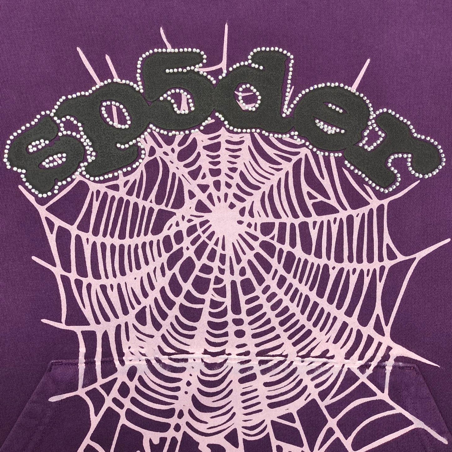SP5DER WEB HOODIE PURPLE