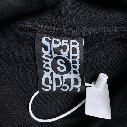 SP5DER x METRO BOOMIN HEROS AND VILLAINS HOODIE BLACK