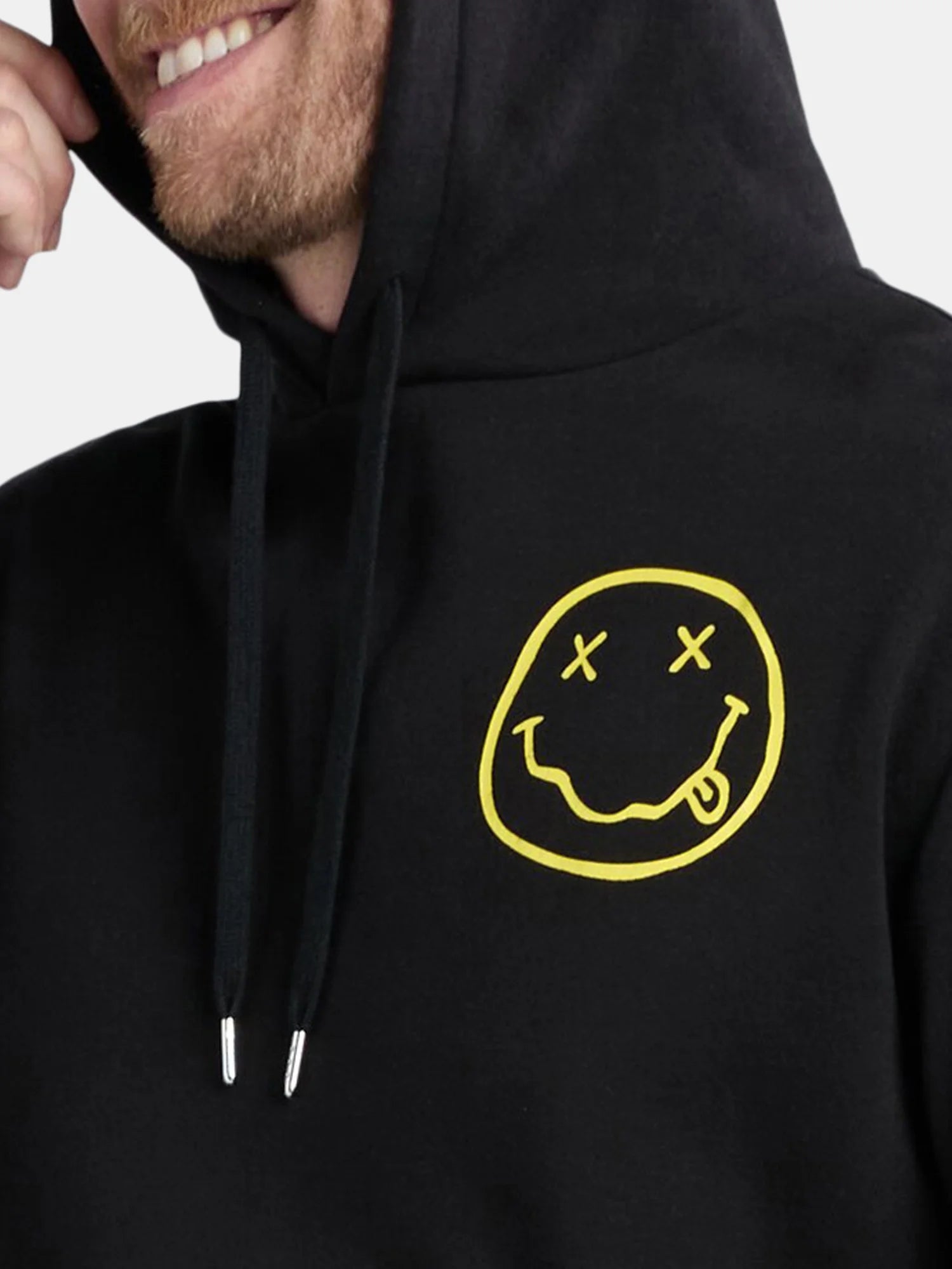 Men’S & Big Men’S Smiley Graphic Hoodie, Sizes XS-3XL