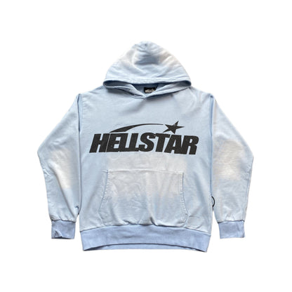 Hellstar "Records" Sky Blue Hoodie