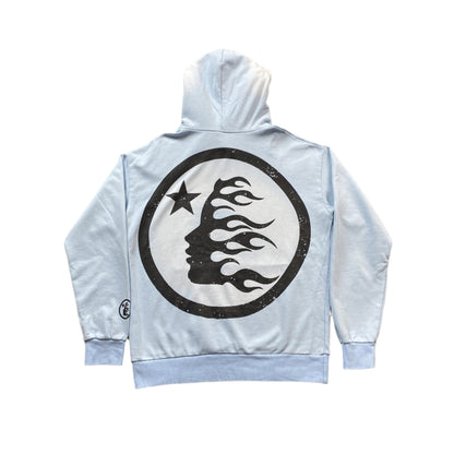 Hellstar "Records" Sky Blue Hoodie