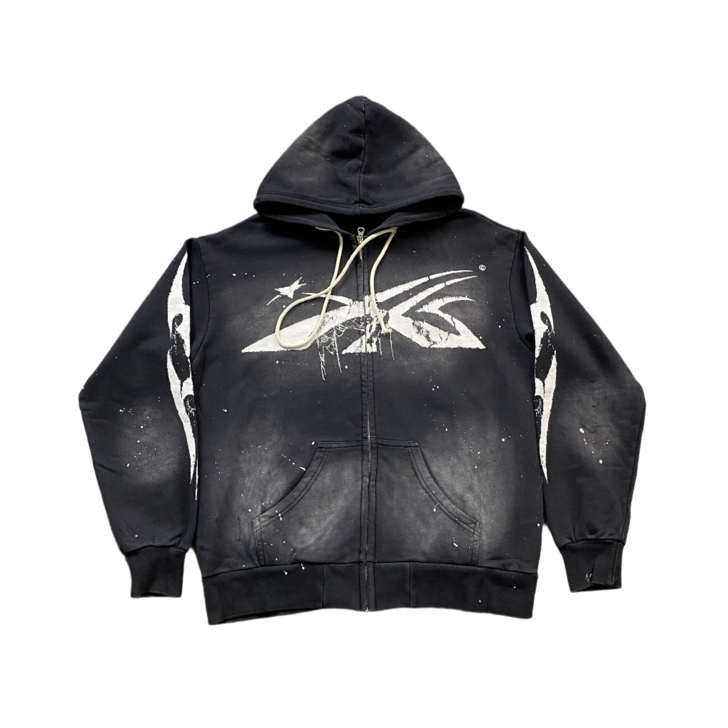 Hellstar "Sports" Black Zip Hoodie